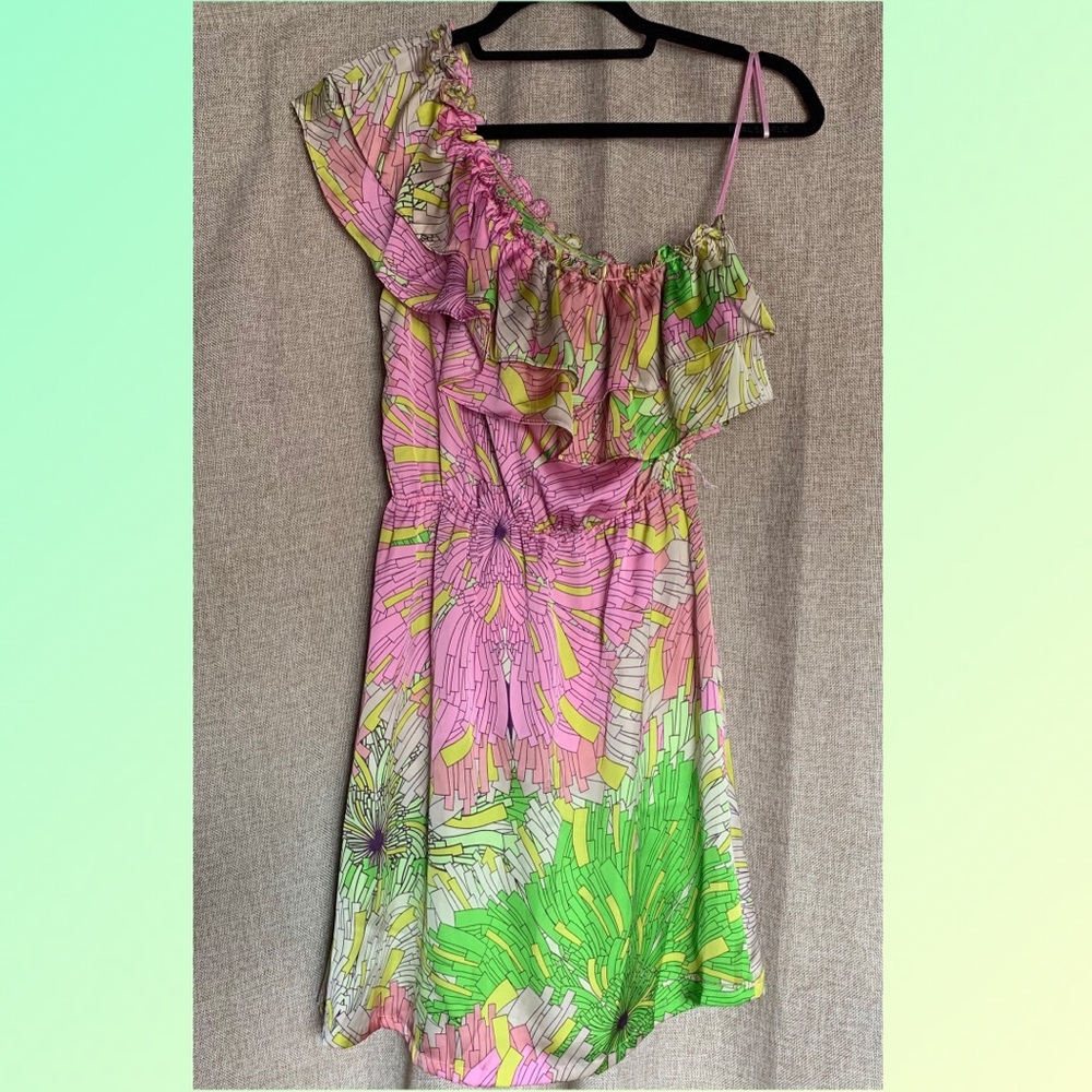 Classique one shoulder dress
